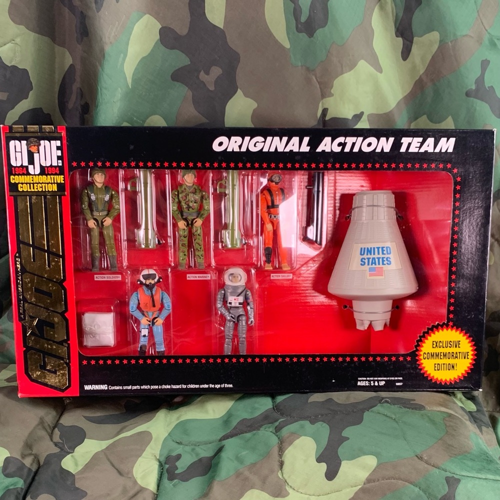 GI Joe Original Action Team. Exclusive Commemorative Edition.